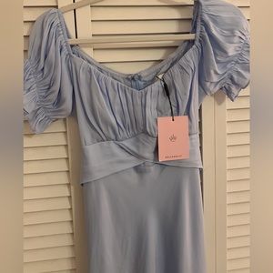 Sky Child Maxi Dress Steel Blue